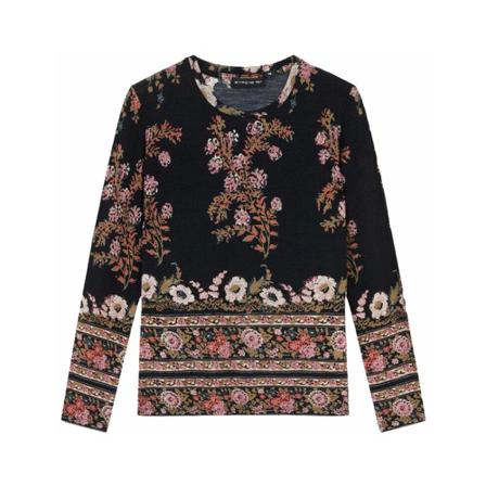 Etro, Sweater Zwart, Dames, Maat:L