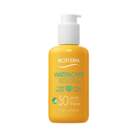 Biotherm Waterlover Sun Milk SPF 50 Solskydd & solvård Dam 200 ML