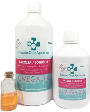 Svenska DjurApoteket Laxolja 1000 ml