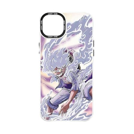 Kompatibelt Iphone 11 Anime Mobilskal Gradient-färg Skyddande Mjukt Skal Mobiltillbehör_Present till G Luffy Fifth