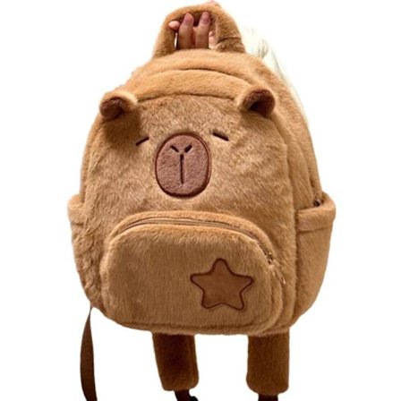 Gos- Capibara capybara plush backpack