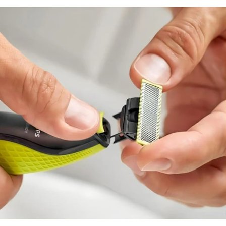 Philips Original Ersättningsblad i Rostfritt Stål Kompatibla med Elektrisk Rakapparat (Modell QP250/50) + 6 Stycken