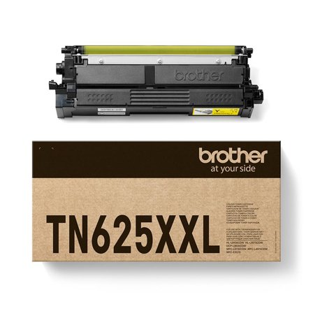 Brother TN-625XXLY Super High Yield Yellow Toner Cartridge capacity 6.500 pages HLL8430CDW HLL8570CDW MFCL8730CDW MFCL8970CDW