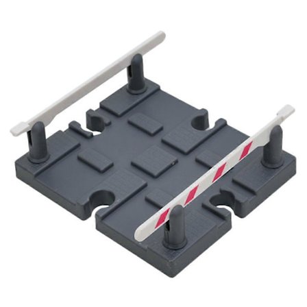 Togbane Tilbehør Jernbane Rækværk Barriere Tog Scene Rekvisit Legetøj Bane Tilbehør Udskiftning