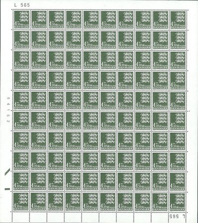 Danmark - Postfrisk helark AFA 793