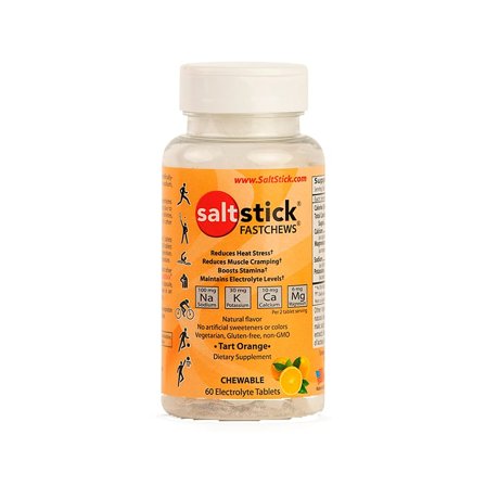 Saltsticks Fastchews Orange Orange 60 tabl., Sport & Velvære, Protein & Energi, Elektrolytter