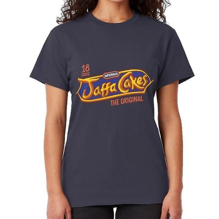 Brittiska Mcvitie's Jaffa Cakes Design T-shirt S
