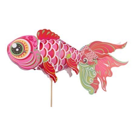 Lanternemateriale, Papirlanterne DIY Lys Koi Formet Lanterne Festival-lingling}