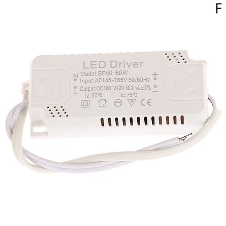 LED-drivrut 300mA Kretskort 8-24W 20-36W 30-50W 36-60W 50-70W 60-80W LED-strömljus (FMY)