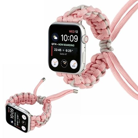 Apple Watch Series 6 / 5 44mm braid style rem - pink