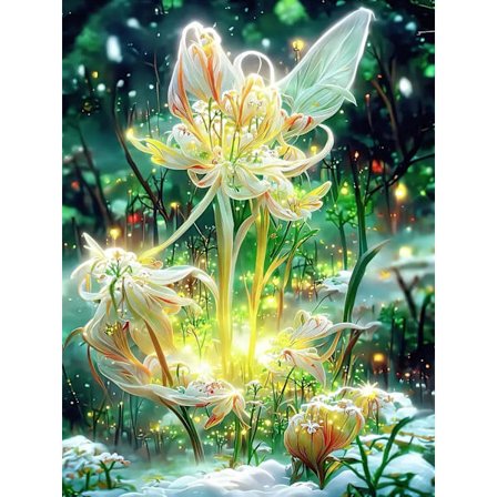 5D Diamantmaleri, Diamantmaleri efter numre Kits, DIY Fl