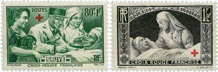 Frankrig 1940 - YT 459-460 - Postfrisk