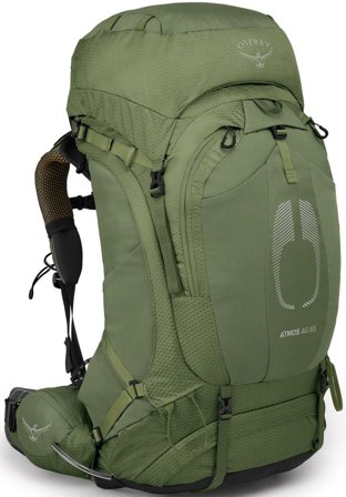 Osprey Atmos AG 65 rinkka, vihreä