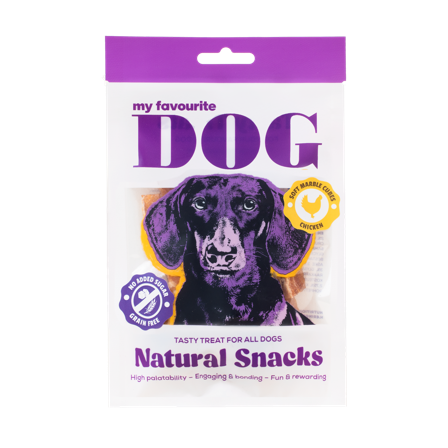 My favourite DOG - Myke marmorbiter - Kylling 72 g - Hund - Hundegodbiter & tyggebein - Naturlige godbiter for hund - ZOO.no