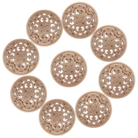 30 kpl 18 mm tyylikkäitä metallilukkoja onttoja nappeja käsityökaluja alas nappeja DIY ompelunappeja 1.8X1.8cm