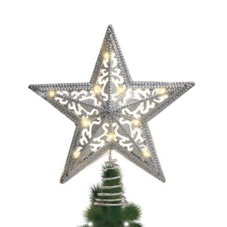 Valery Madelyn Metal Jule Tree Topper Dekorationer Jule Tree Star