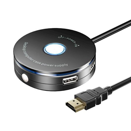 Strömbrytare för stationär dator Strömförsörjningskontroll Adapterkabel Extern PC-strömbrytare Stationär dators moderkort