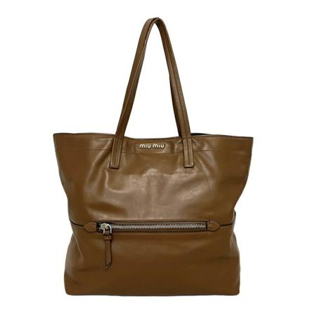 Miu Miu Pre-owned Tote Tass , Bruin , Dames , Maat: ONE Size Vintage Tassen