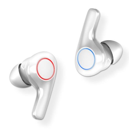 2 Kpl Langattomat Hengittävät Valo-Kuulokkeet Korvassa Latauskotelolla