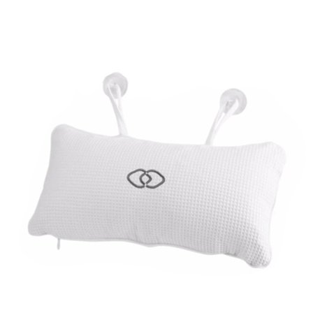 Skridsikker Badekarspude, Vandtæt Badepude til Badeværelse Hjemme Spa Nakkestøtte Nakkestøtte Rygstøtte