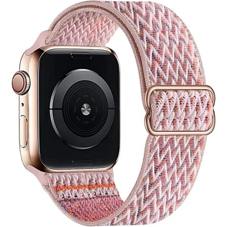 Stretchigt Solo Loop-armband kompatibelt med Apple Watch-armband