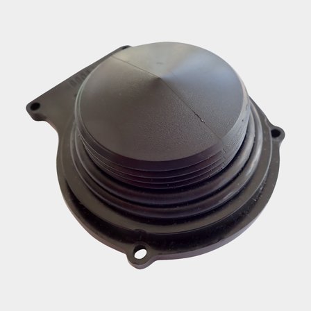 Adapter do metalowego zbiornika Gobius C, pasuje do gwintu 1 1/4" i wzoru 5-śrubowego SAE (Wema & KUS) - Jachtowa