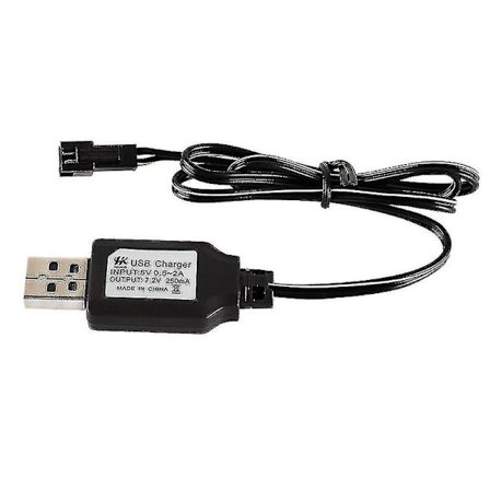USB 7.2V Ladekabel for Fjernstyrte Leker