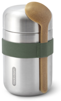 BRIV 40-421601 Termoflaske 400 ml olivengrøn, Madlavning & grill