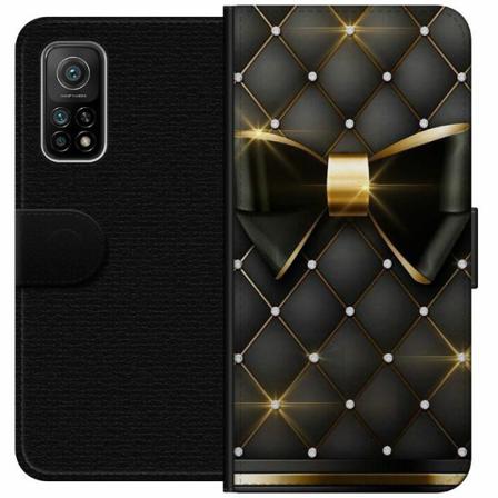 Xiaomi Mi 10t 5g Plånboksfodral Gyllene Rosett