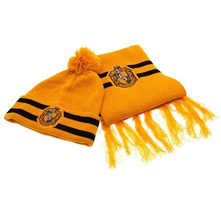 Harry Potter hattu ja huivi JR Hufflepuff