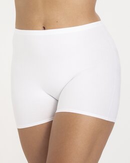 Boxershorts Organic Cotton shorty Hvit - 38/40 - Miss Mary