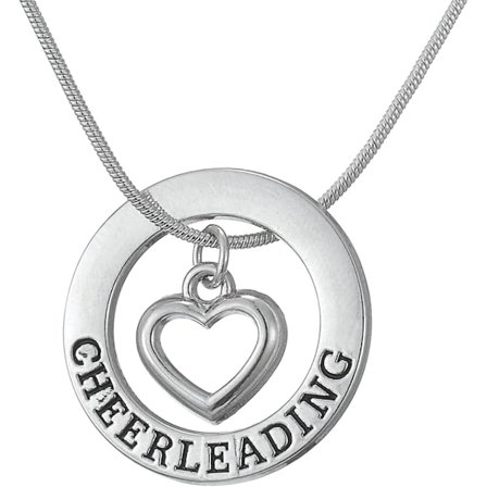 Lemegeton Justerbar Cheerleader Vedhæng Halskæde til Teen Piger