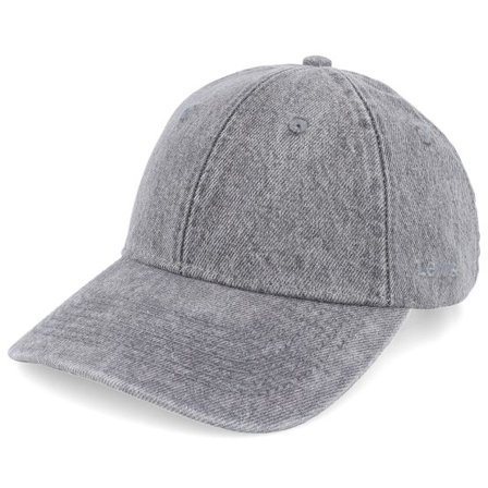 Levi's - Grå unconstructed Keps - Essential Cap Dark Grey Dad Cap @ Hatstore