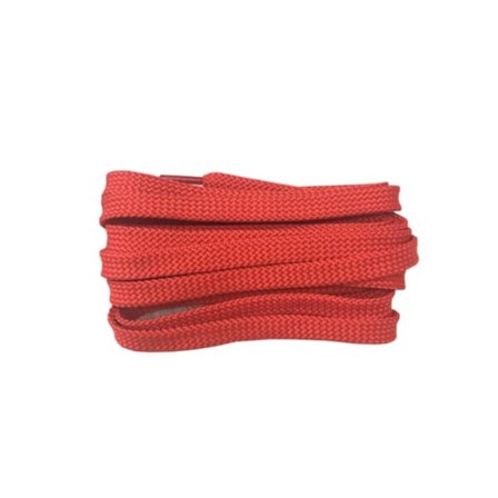 Kenkänauhat - Punainen [v2] - Litteä [160 cm] Punainen yksi koko