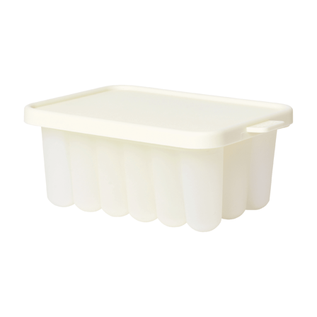 BIBS Baby Food Freezer Tray, Ivory, 1 stk.