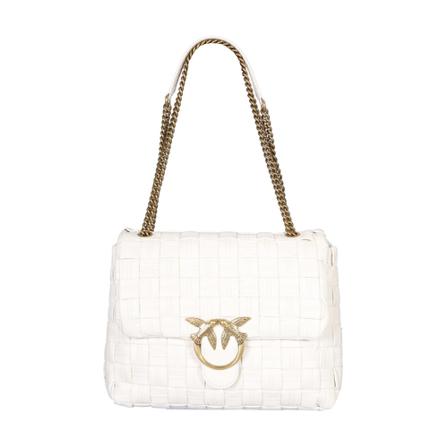 Pinko, Shoulder Bags Biały, Kobieta, Rozmiar: ONE Size