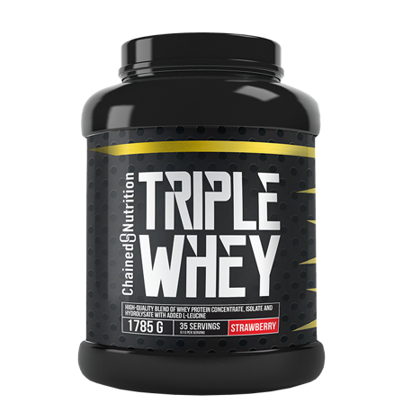 Chained Nutrition Triple Whey Whey Protein 1785 g