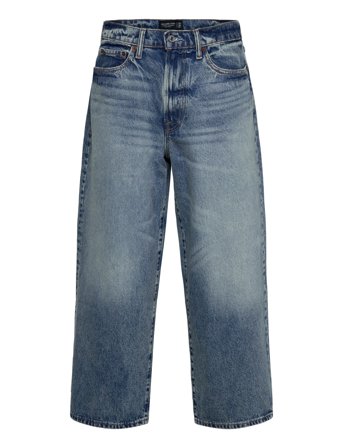 Abercrombie & Fitch Ultra Baggy Tinted Medium 5 Pocket - Blue - 32X 28