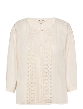 Bendinepw Sh Bluse Langermet Beige Part Two*Betinget Tilbud