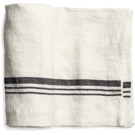 Top drawer Duk LORRY i linné, stripe, Off-white | Inredning > Textil > Duk | Bagaren och Kocken