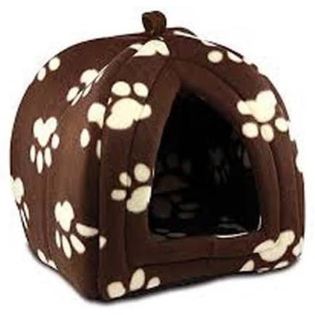 PET FOTAVTRYKKDESIGN IGLOO DYRE HUND KATT PYRAMIDE SENGEHYTTE