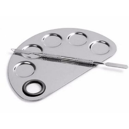 Akrylgel - Spatula fär applicering samt platta