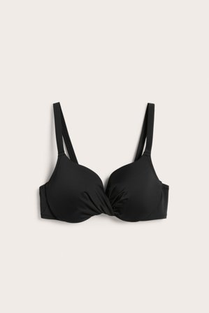 Kappahl | Bikini-BH med bøyle | Svart