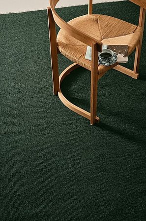 Jotex - Ullmatta Bomull - Polyester - Ull - Viskos Mörkgrön Enfärgat ROW - Köp Ullmattor hos Jotex