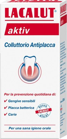 Lacalut Aktiv Collutorio Antiplacca 300ml