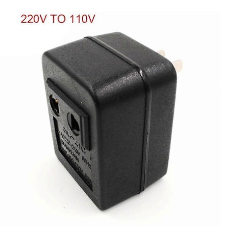 AC 220V til 110V/110V til 220V AC Strømspenningsomformer 20W Adapter Reise Transformator Regulator