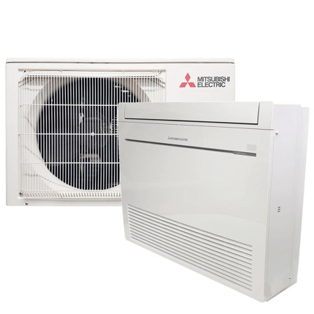 Mitsubishi Furo 6000 Hvit Varmepumpe Gulvmodell