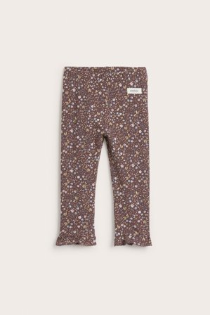 Newbie | Pienikukkakuvioiset leggingsit | Violetti