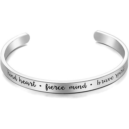 Vänskapsarmband för kvinnor - Inspirerande vänskapspresenter till bästa vän, motiverande manschettarmband för systrar, mamma, lärare, presenter