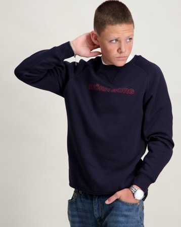 Björn Borg BORG ESSENTIAL 3 SWEATSHIRT Blå Genser Gutt - Kids Brand Store